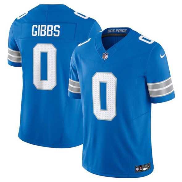 Men & Women & Youth Detroit Lions #0 Jahmyr Gibbs Blue 2025 F.U.S.E. Vapor Limited Stitched Jersey->cincinnati bengals->NFL Jersey